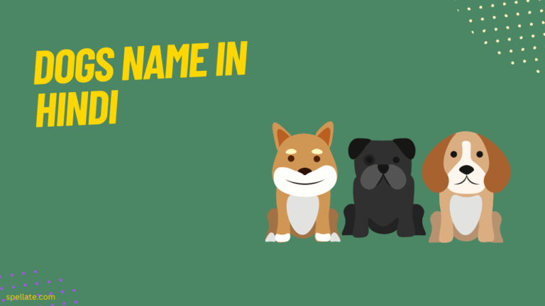 Dogs Name In Hindi