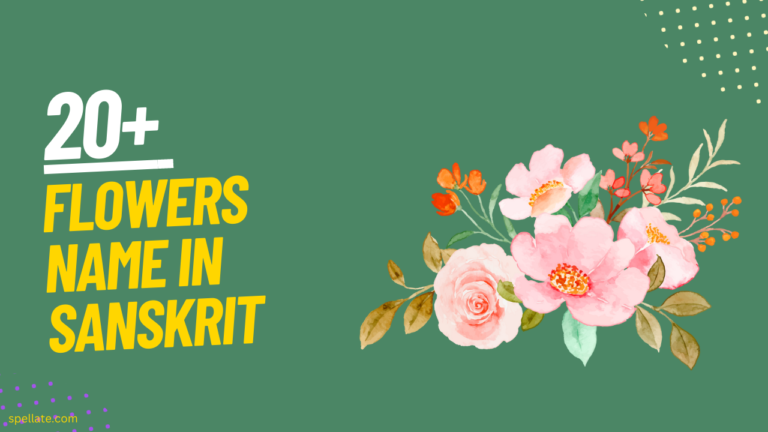 flowers name in Sanskrit