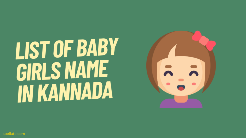 List of Baby Girls Name in Kannada