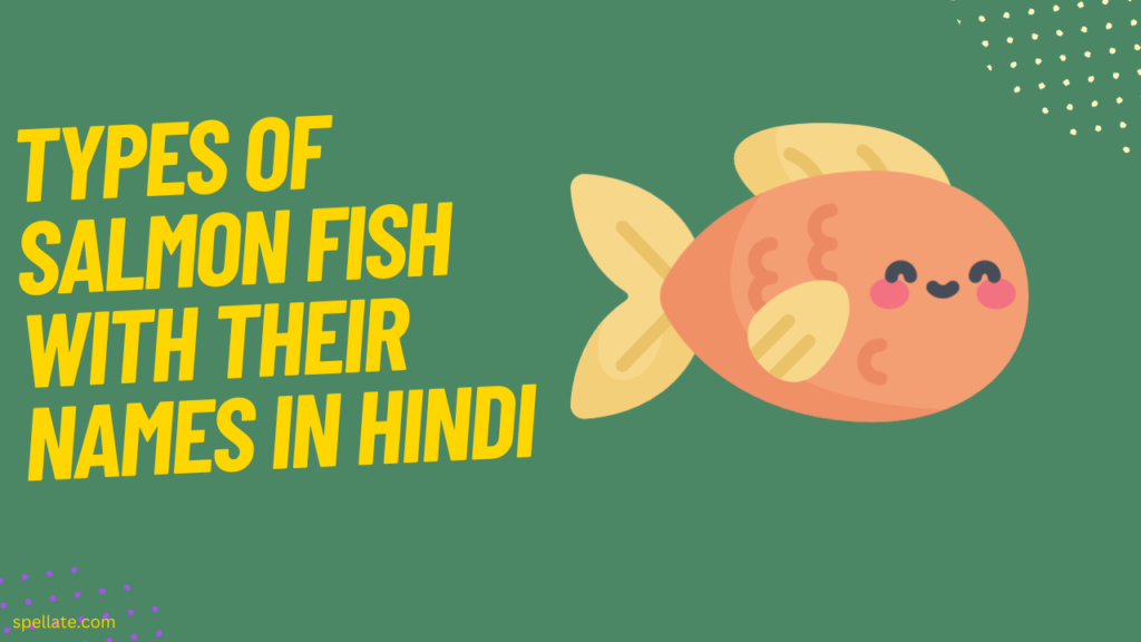 Types of salmon fish with their names in Hindi