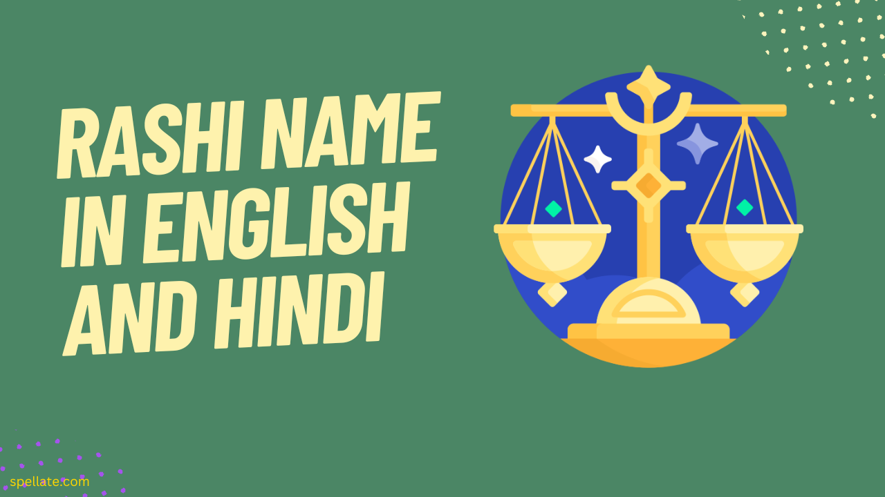 Rashi Name In English And Hindi