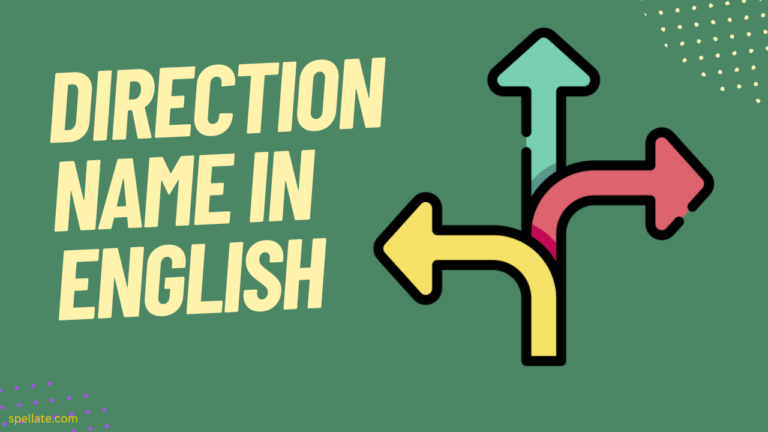 Direction Name In English