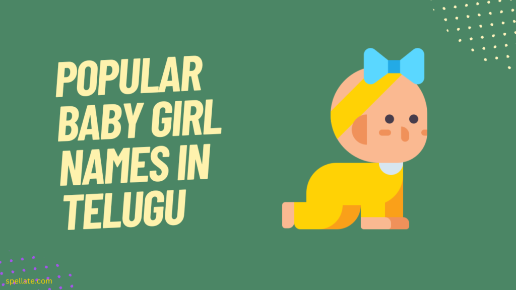 Popular Baby Girl names in Telugu