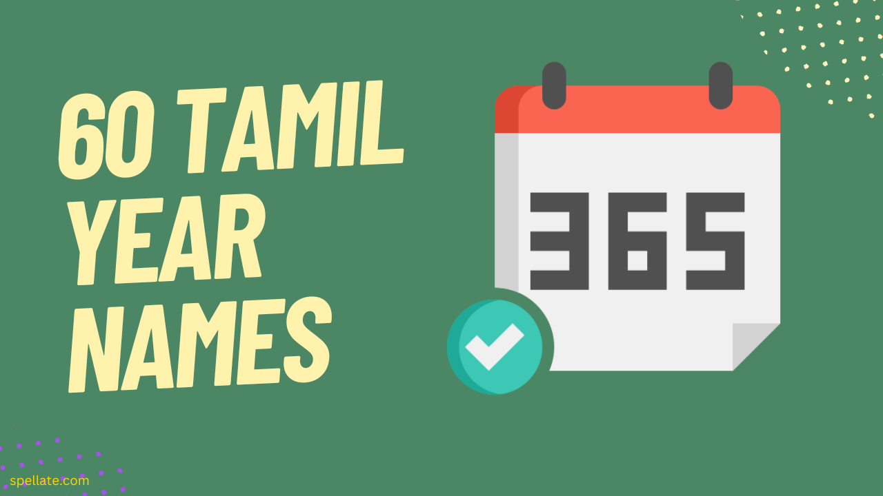 Tamil year names