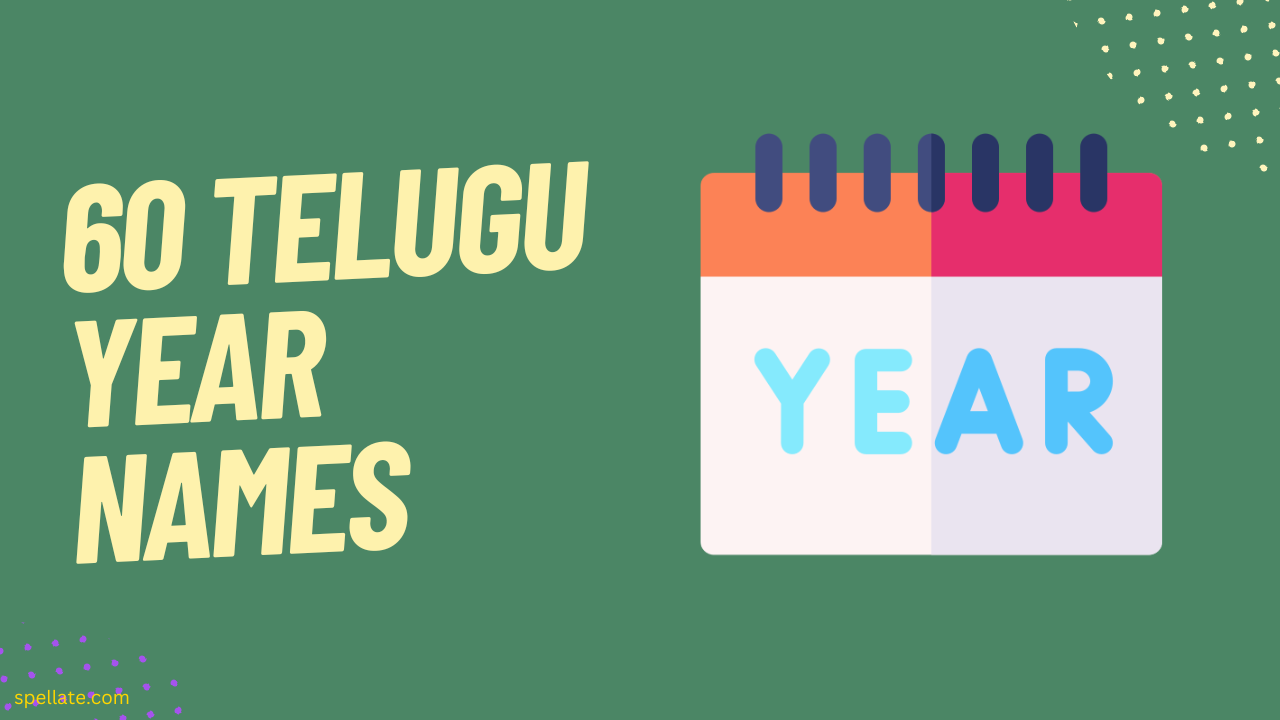 60 Telugu Year Names - [Update 2023] | Spellate